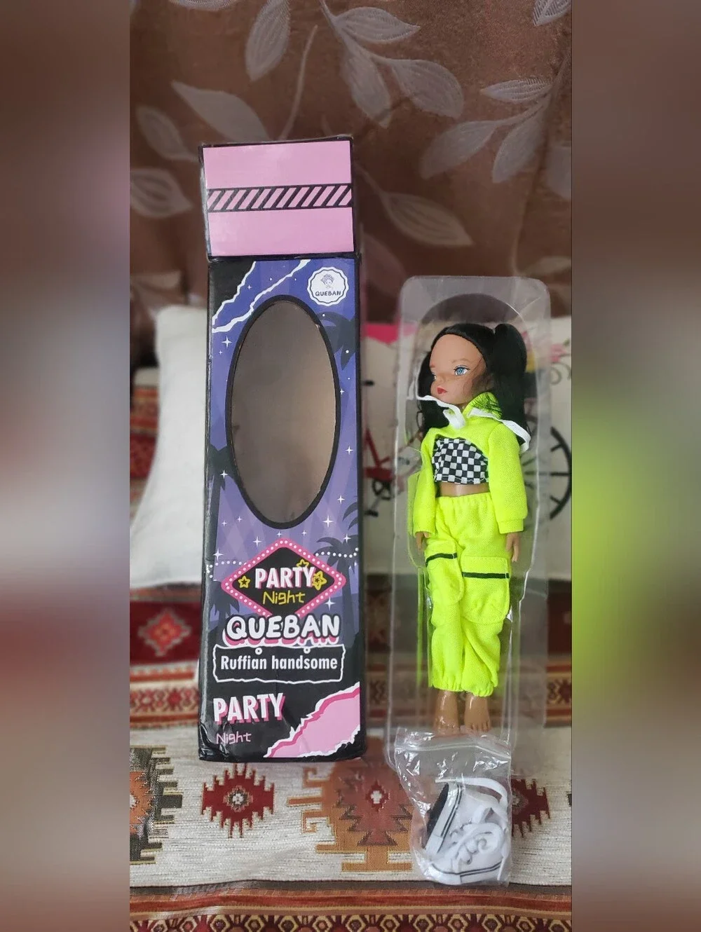 Queban BJD Girls Fashion Dress Up Party Night Cool Girl 9